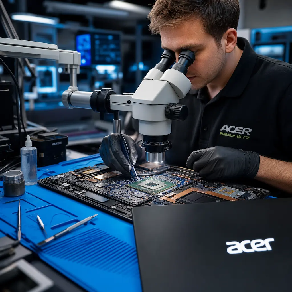 Замена видеокарты ноутбука Acer в Люберцах