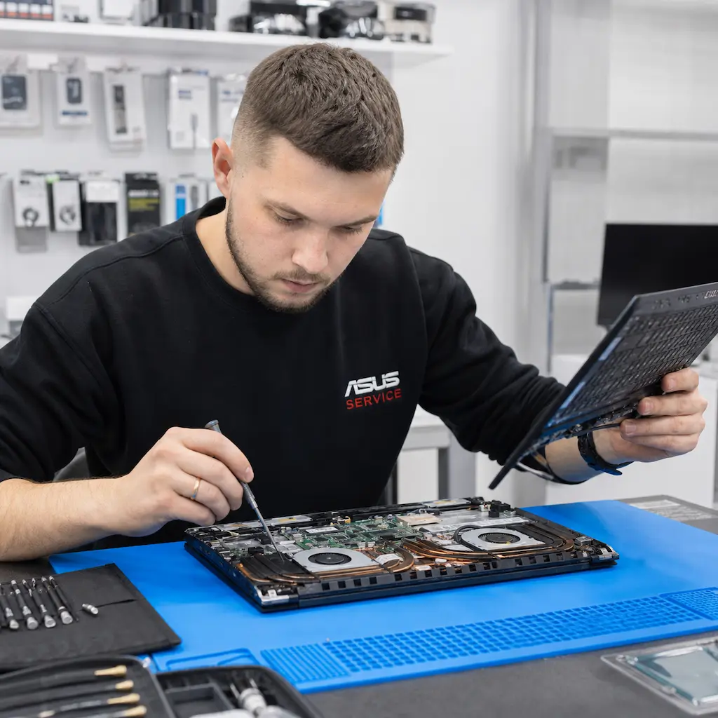заменить клавиатуру на ноутбуке Asus в Люберцах