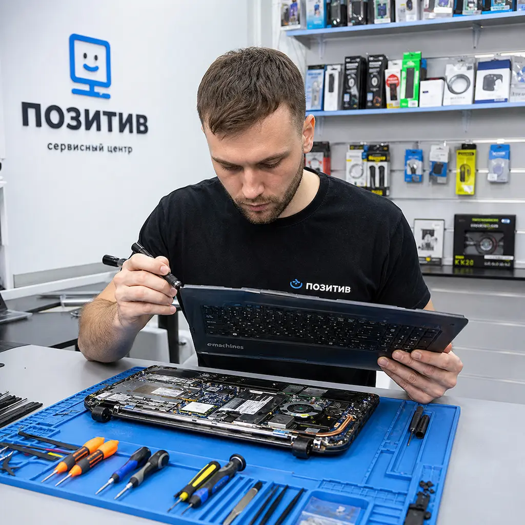 заменить клавиатуру на ноутбуке Emachines в Люберцах