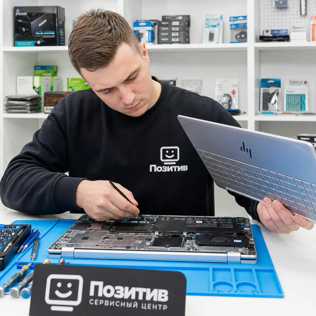 заменить клавиатуру на ноутбуке HP в Люберцах