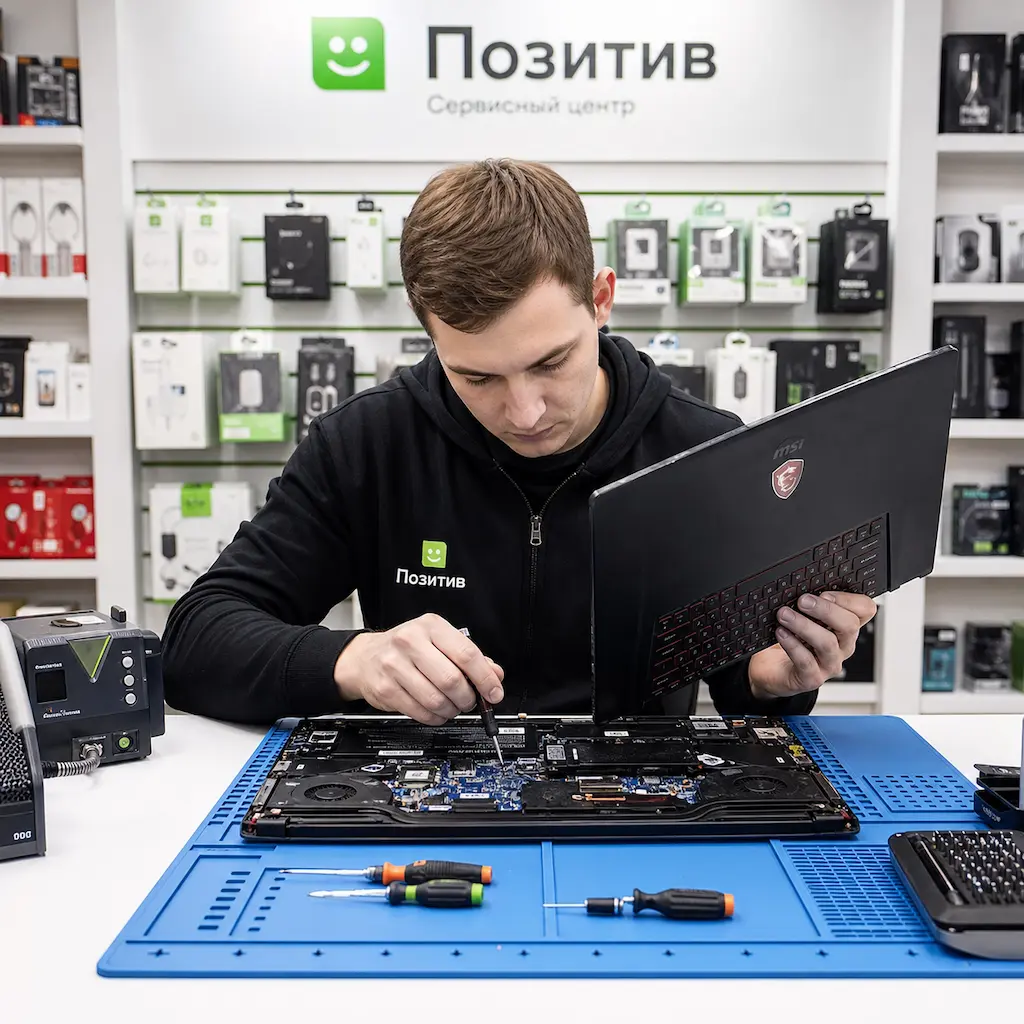 заменить клавиатуру на ноутбуке MSI в Люберцах