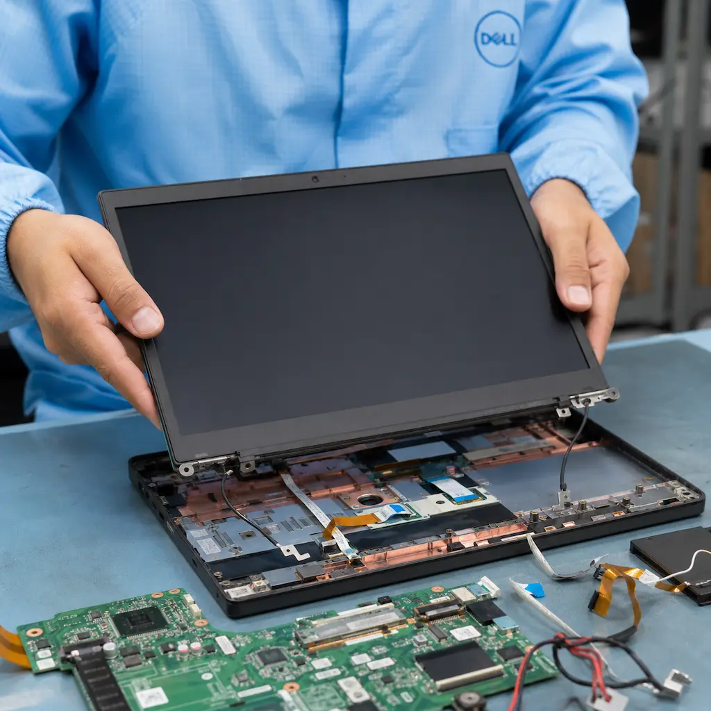 заменить матрицу ноутбука Dell в Люберцах