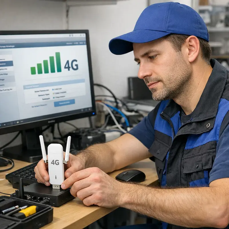 Настройка LTE модема в Люберцах