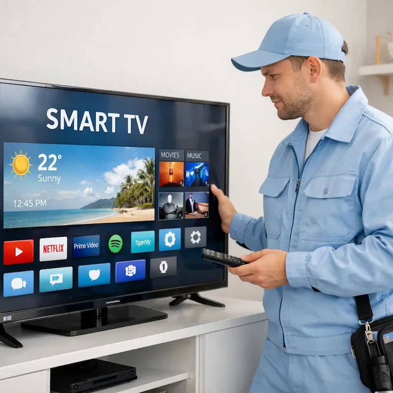 Настройка Smart TV в Люберцах