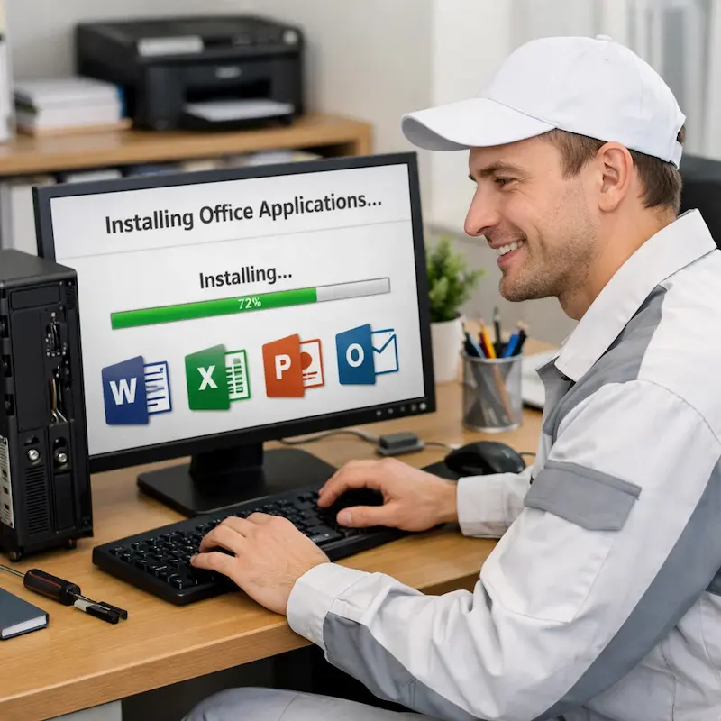 Установка и настройка программ на компьютере в Люберцах