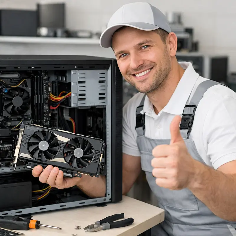 Замена видеокарты ПК в Люберцах