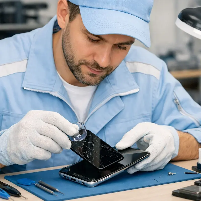 Заменить сенсорное стекло на смартфоне в Люберцах